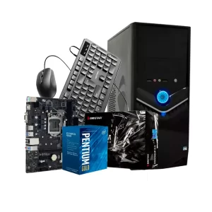 PC B560MHP 2.0 BIOSTAR, Intel Pentium Gold G6405, 8 GB, 480 GB SSD Dahua, Combo Mouse y Teclado